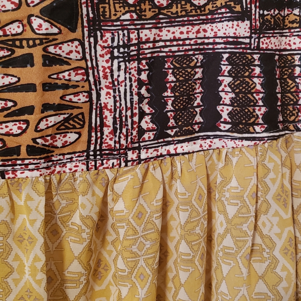 Mixed Pattern Blouse - image 6